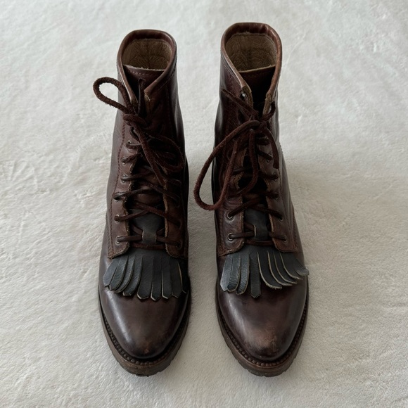 Freebird by Steven x Free People 'Brimfield/Robertson' Fringe Boots Size 8 - Picture 4 of 12